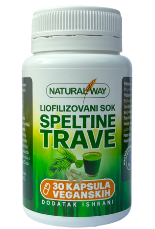 SpeltAnimal Sok od speltine trave u kapsulama